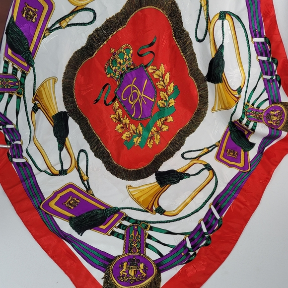 Silk Mardi Gras Scarf - Picture 13 of 13